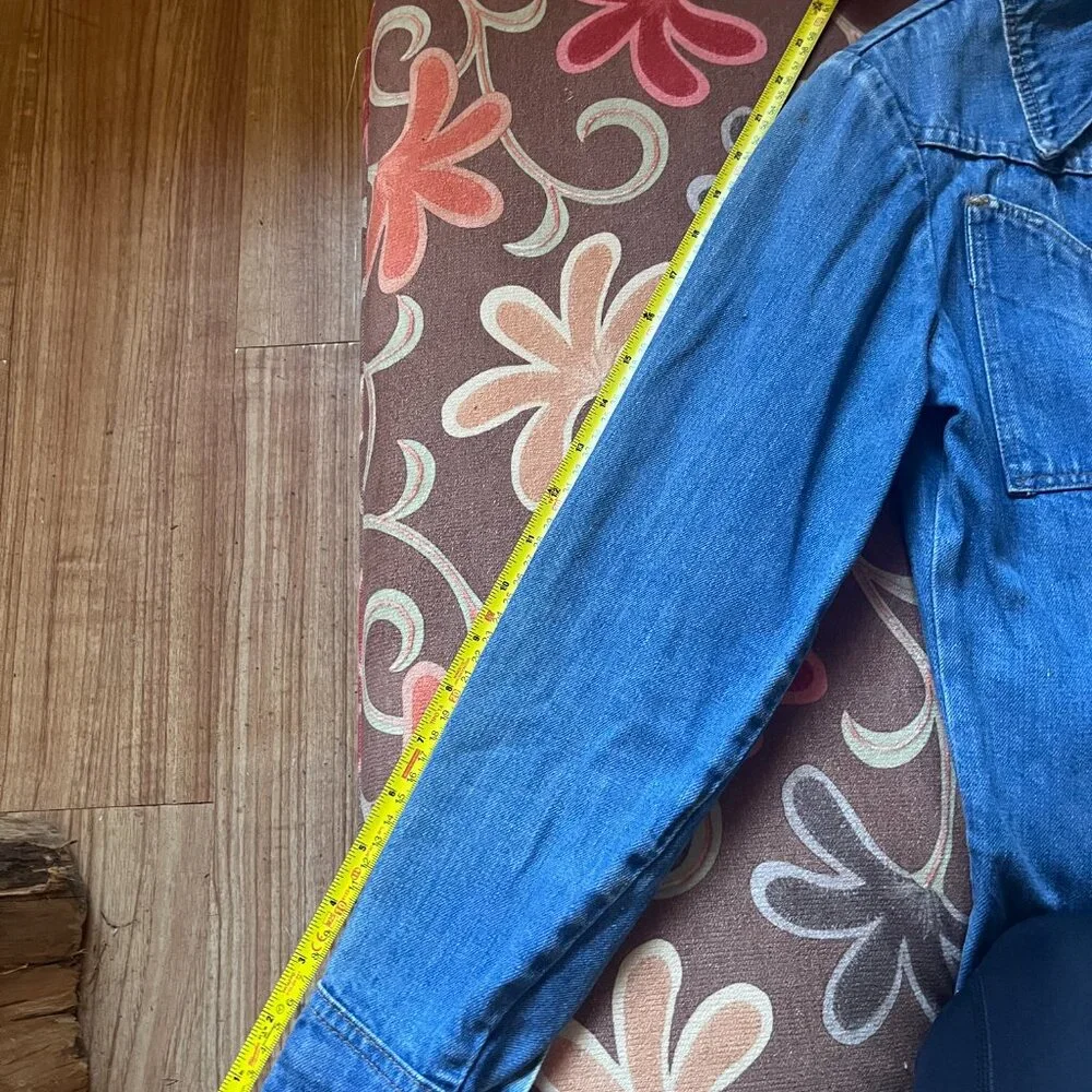 Vintage 1970s Landlubber Denim Dress - Picture 4 of 10